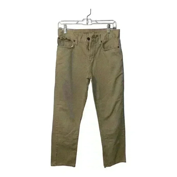 Old Navy Mens Straight Fit Khaki Jeans, 29x30 - Picture 1 of 5